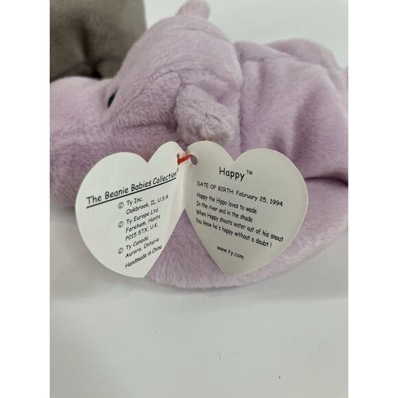 Ty Beanie Babies Bundle (2pcs) Spike And Happy - Picture 14 of 15